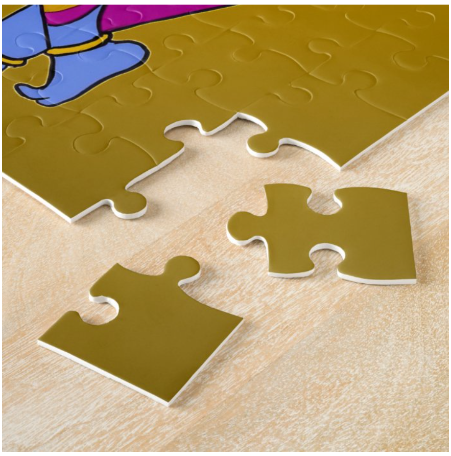 Little Krishna's Butter Search - 30-Piece Jigsaw Puzzle for Kids (11" x 14")